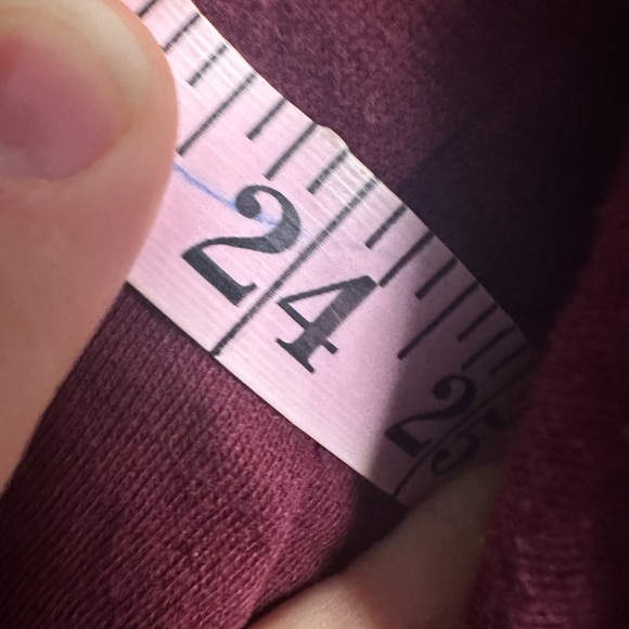 Victoria's Secret Red and Black Oversized Sweatshirt with High Collar - Picture 7 of 7